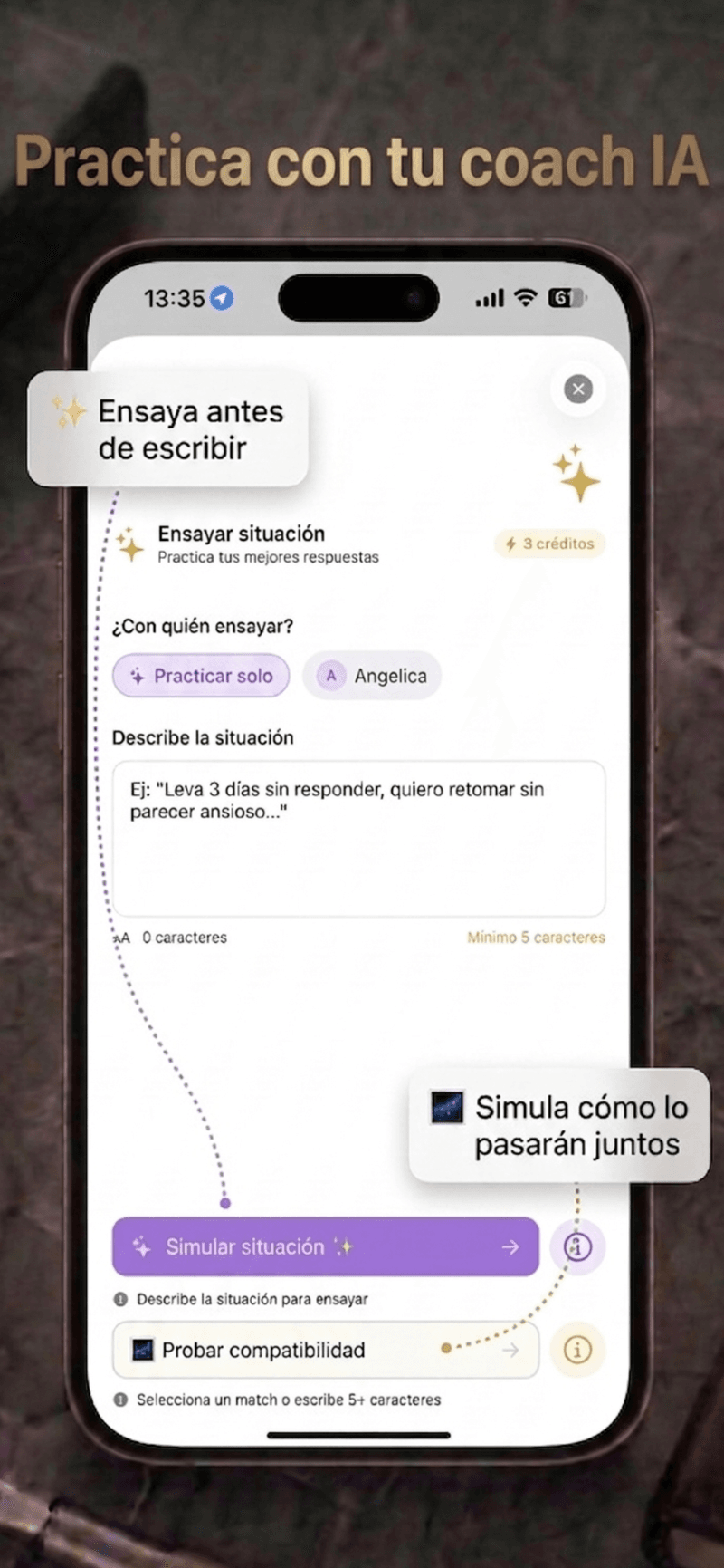 Rehearse with your AI coach